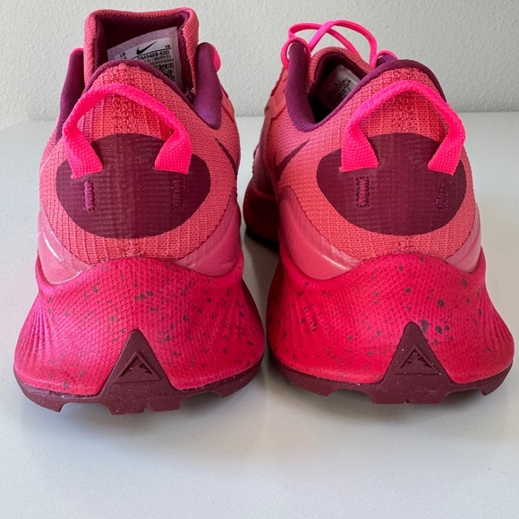 NIB NIKE React Pegasus Trail 3 Running Shoes Size 8.5 PINK - Picture 3 of 16